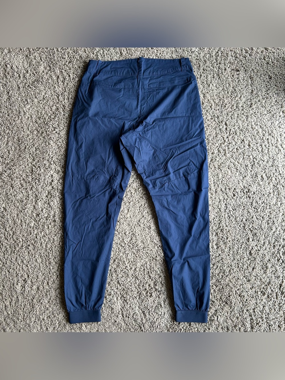 Nike Sportwear Joggers Mens 32x28 Navy Blue Bonded Tech Woven Essentials Pants - Picture 14 of 16